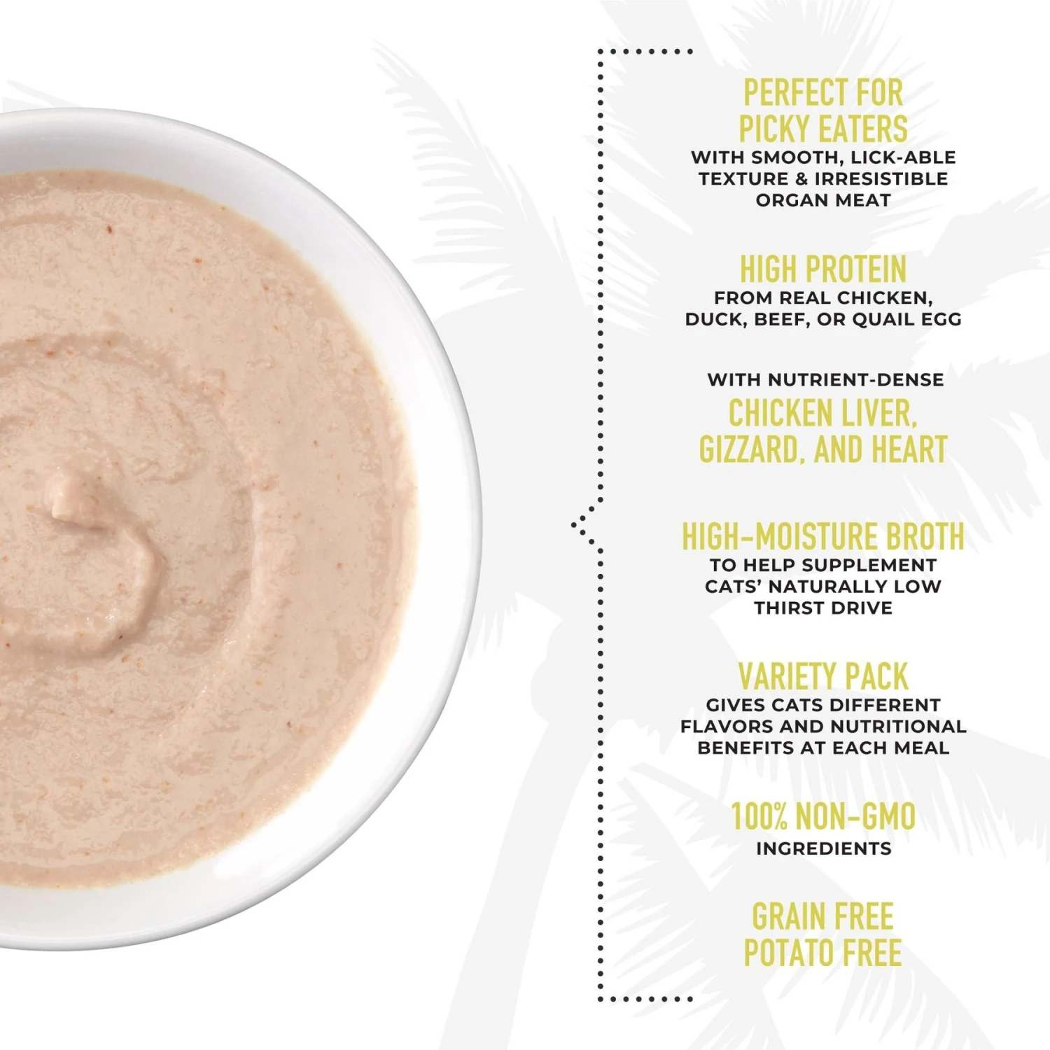 Tiki Cat After Dark Velvet Mousse Variety Pack Grain-Free Wet Cat Food, 2.8-oz Pouch, Case Of 12 6 Tiki Cat After Dark Velvet Mousse Variety Pack Grain-Free Wet Cat Food, 2.8-oz Pouch, Case Of 12 - Image 4