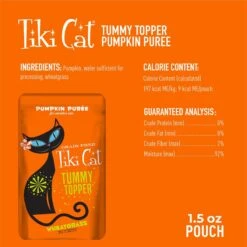 Tiki Cat Born Carnivore Digestion Functional Cat Food Topper, 1.5-oz Pouch, Case Of 12 -PurePet Bites Shop 883702 PT3. AC SS1800 V1690570621
