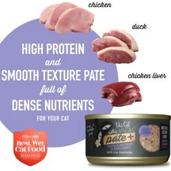 Tiki Cat After Dark Pate+ Chicken & Duck Grain-Free Wet Cat Food -PurePet Bites Shop 883870 PT3. AC SS1800 V1690567185
