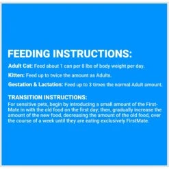 Firstmate Chicken Formula Limited Ingredient Grain-Free Canned Cat Food -PurePet Bites Shop 88455 PT7. AC SS1800 V1680639924