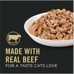 Purina Pro Plan Vital Systems Beef Entree In Wet Cat Food Gravy, 3-oz Can, Case Of 24 -PurePet Bites Shop 886070 PT1. AC SS1800 V1688579796