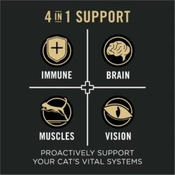 Purina Pro Plan Vital Systems Sole Entree In Wet Cat Food Gravy, 3-oz Can, Case Of 24 -PurePet Bites Shop 886102 PT2. AC SS1800 V1688579750