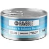 BIXBI Rawbble Chicken & Salmon Shreds In Broth Wet Food For Cats, 5-oz Can, Case Of 24 -PurePet Bites Shop 895470 MAIN. AC SS1800 V1689015542
