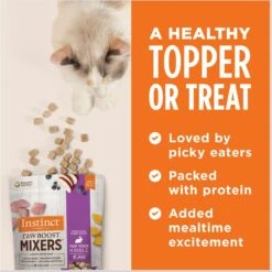 Instinct Raw Boost Mixers Rabbit Recipe Grain-Free Freeze-Dried Cat Food Topper 16 Instinct Raw Boost Mixers Rabbit Recipe Grain-Free Freeze-Dried Cat Food Topper -PurePet Bites Shop 89618 PT5. AC SS1800 V1690813582