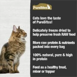 PureBites Chicken Breast & Duck Freeze-Dried Raw Cat Treats -PurePet Bites Shop 89717 PT4. AC SS1800 V1677600976