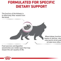 Royal Canin Veterinary Diet Adult Renal Support A Dry Cat Food -PurePet Bites Shop 90662 PT4. AC SS1800 V1701882442