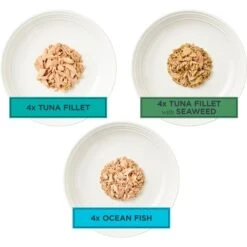 Reveal Natural Grain-Free Variety Fish & Chicken In Broth Flavored Wet Cat Food & Reveal Natural Grain-Free Variety Of Fish In Broth Flavored Wet Cat Food -PurePet Bites Shop 906806 PT8. AC SS1800 V1687963957