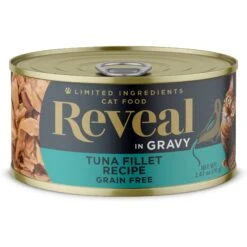 Reveal Natural Grain-Free Tuna In Gravy Flavored Wet Cat Food, 2.47-oz Can, Case Of 24 & Reveal Natural Grain-Free Tuna With Salmon In Gravy Flavored Wet Cat Food -PurePet Bites Shop 906830 PT1. AC SS1800 V1687963904