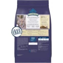 Blue Buffalo Wilderness High Protein Natural Grain-Free Chicken Adult Dry Cat Food, 4-lb Bag -PurePet Bites Shop 907110 PT1. AC SS1800 V1690387831
