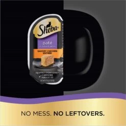 Sheba Perfect Portions Poultry Entrees Pate Variety Pack Adult Wet Cat Food Trays -PurePet Bites Shop 91472 PT4. AC SS1800 V1626818820