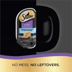 Sheba Perfect Portions Grain-Free Seafood Entrees Pate Variety Pack Adult Wet Cat Food Trays -PurePet Bites Shop 91473 PT4. AC SS1800 V1626816168