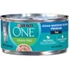 Purina ONE Ocean Whitefish Recipe Pate Grain-Free Natural High Protein Canned Cat Food, 3-oz, Case Of 24 -PurePet Bites Shop 91557 MAIN. AC SS1800 V1657661111