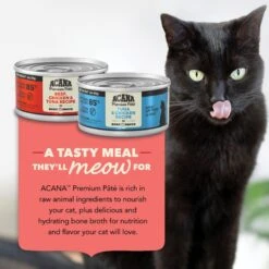 ACANA Premium Pate Surf & Turf Variety Pack Wet Cat Food, 3-oz Can, Case Of 12 -PurePet Bites Shop 915838 PT4. AC SS1800 V1690903169