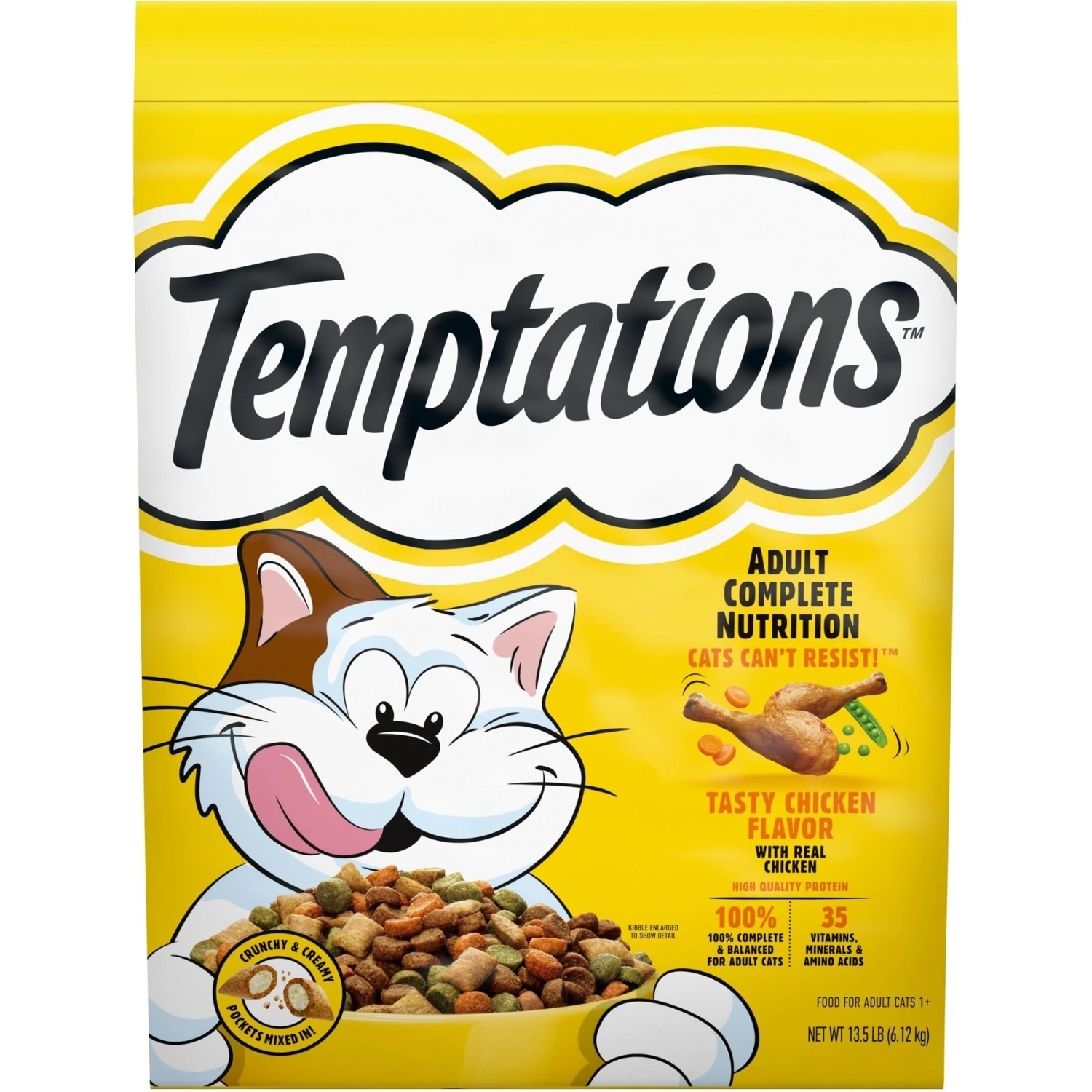 Temptations Tasty Chicken Flavor Adult Dry Cat Food 3 Temptations Tasty Chicken Flavor Adult Dry Cat Food