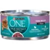 Purina ONE True Instinct Tuna Recipe In Sauce Natural High Protein Canned Cat Food, 3-oz, Case Of 24 -PurePet Bites Shop 91713 MAIN. AC SS1800 V1657661113