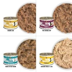 Weruva Cats In The Kitchen Goldie Lox & The 3 Fares Variety Pack Grain-Free Canned Cat Food -PurePet Bites Shop 92904 PT2. AC SS1800 V1600024256