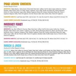 Weruva Holy Chicken Mackerel Variety Pack Grain-Free Canned Cat Food -PurePet Bites Shop 92927 PT3. AC SS1800 V1605047810