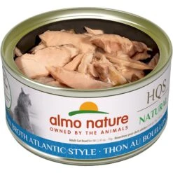 Almo Nature HQS Natural Tuna Atlantic Style In Broth Grain-Free Canned Cat Food -PurePet Bites Shop 93561 PT1. AC SS1800 V1669928679