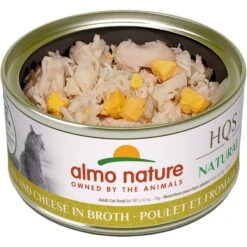 Almo Nature HQS Natural Chicken & Cheese Adult Grain-Free Canned Cat Food -PurePet Bites Shop 93568 PT1. AC SS1800 V1669928681