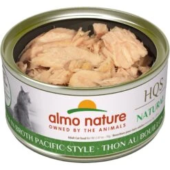Almo Nature HQS Natural Tuna In Broth Pacific Style Grain-Free Canned Cat Food -PurePet Bites Shop 93583 PT1. AC SS1800 V1669925808