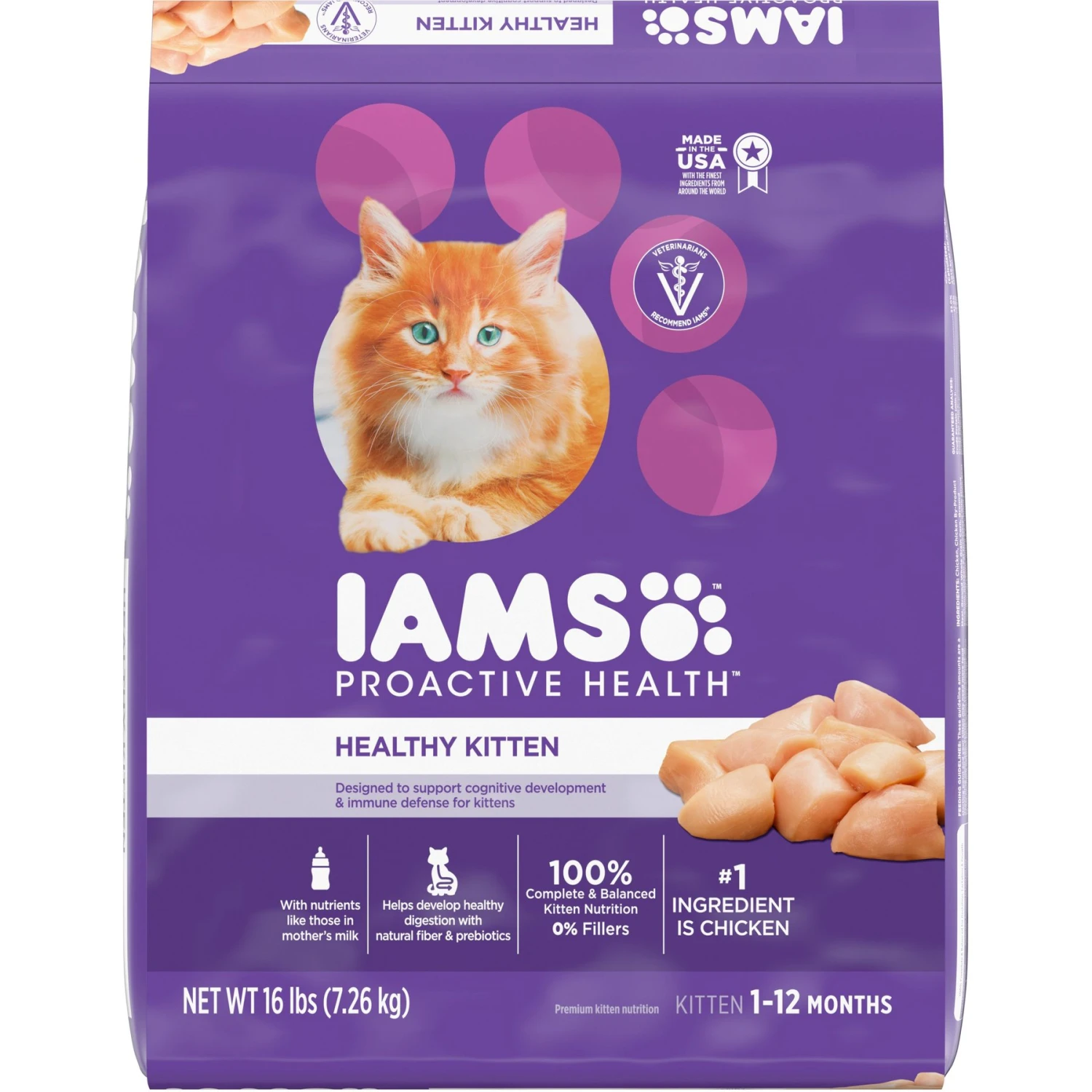 Iams ProActive Health Kitten Dry Cat Food 3 Iams ProActive Health Kitten Dry Cat Food