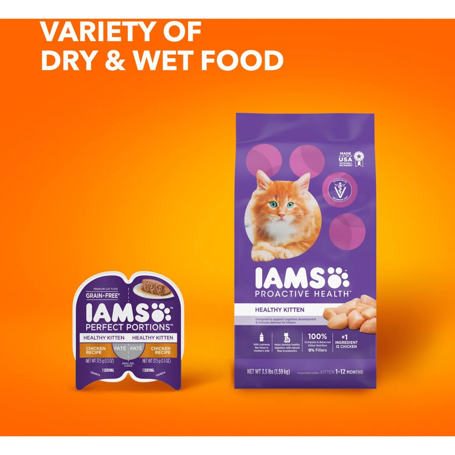 Iams ProActive Health Kitten Dry Cat Food 11 Iams ProActive Health Kitten Dry Cat Food - Image 9
