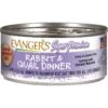 Evanger's Super Premium Rabbit & Quail Dinner Grain-Free Canned Cat Food -PurePet Bites Shop 93918 MAIN. AC SS1800 V1643843223