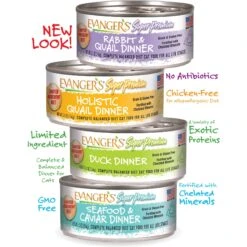Evanger's Super Premium Duck Dinner Grain-Free Canned Cat Food -PurePet Bites Shop 93920 PT2. AC SS1800 V1677271596