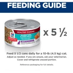 Hill's Science Diet Adult 11+ Healthy Cuisine Seared Tuna & Carrot Medley Canned Cat Food -PurePet Bites Shop 94012 PT5. AC SS1800 V1680099824