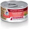 Hill's Science Diet Adult Healthy Cuisine Poached Salmon & Spinach Medley Canned Cat Food -PurePet Bites Shop 94020 Main. AC SS1800 V1585695152