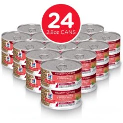 Hill's Science Diet Adult Healthy Cuisine Poached Salmon & Spinach Medley Canned Cat Food -PurePet Bites Shop 94020 PT1. AC SS1800 V1585695061