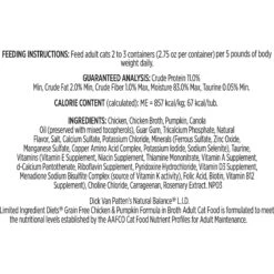 Natural Balance L.I.D. Limited Ingredient Diets Chicken & Pumpkin Formula Shreds Grain-Free Wet Cat Food -PurePet Bites Shop 95653 PT6. AC SS1800 V1576527782