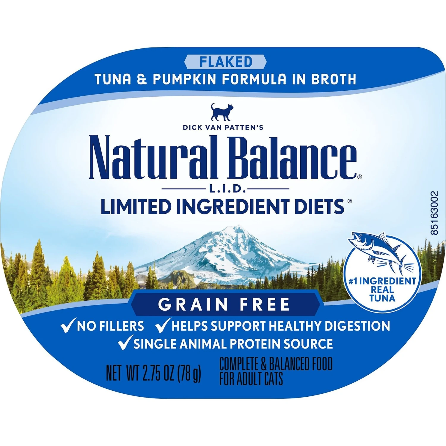 Natural Balance L.I.D. Limited Ingredient Diets Tuna & Pumpkin Formula Flaked Grain-Free Wet Cat Food 3 Natural Balance L.I.D. Limited Ingredient Diets Tuna & Pumpkin Formula Flaked Grain-Free Wet Cat Food