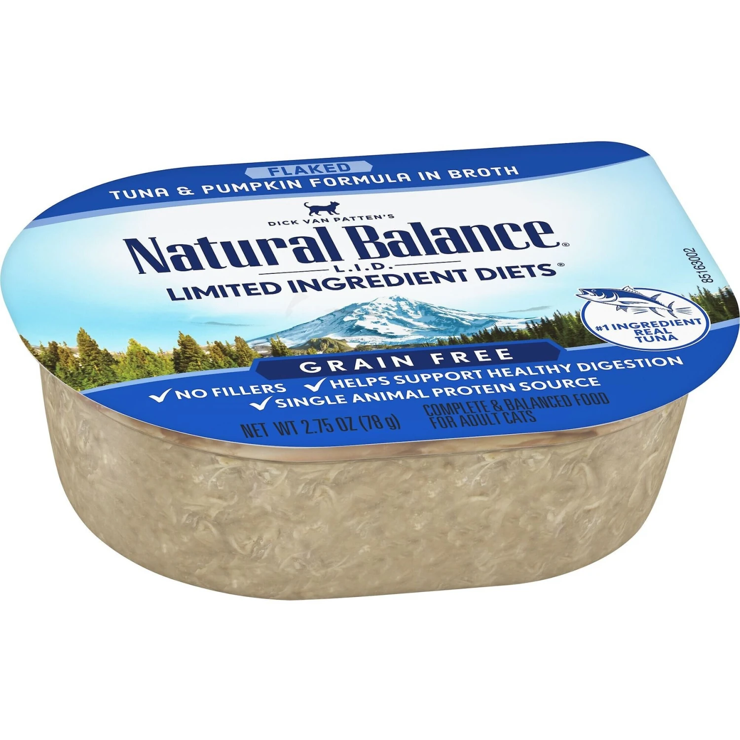 Natural Balance L.I.D. Limited Ingredient Diets Tuna & Pumpkin Formula Flaked Grain-Free Wet Cat Food 5 Natural Balance L.I.D. Limited Ingredient Diets Tuna & Pumpkin Formula Flaked Grain-Free Wet Cat Food - Image 3