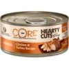 Wellness CORE Grain-Free Hearty Cuts In Gravy Shredded Chicken & Turkey Recipe Canned Cat Food -PurePet Bites Shop 95710 MAIN. AC SS1800 V1595349955