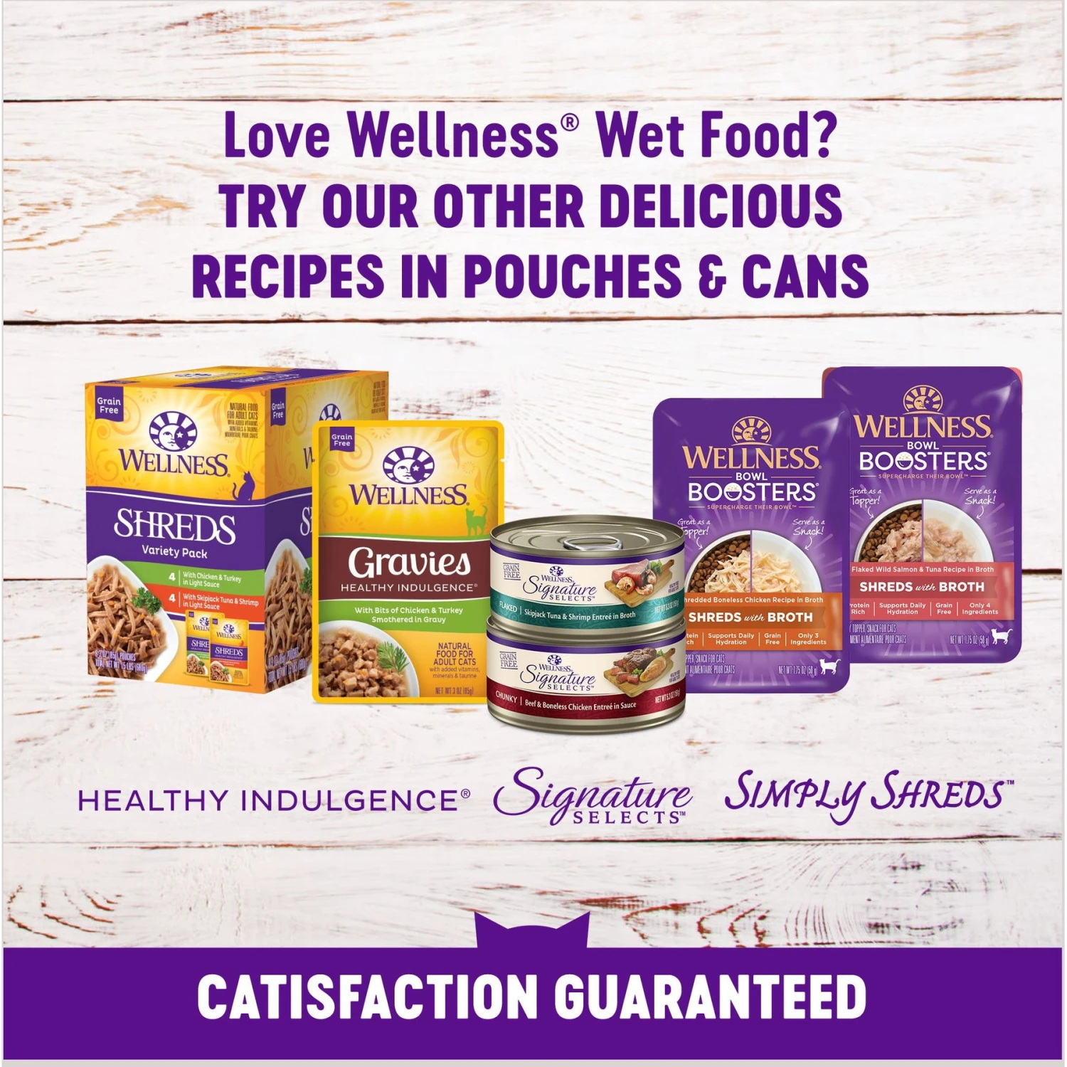 Wellness Healthy Indulgence Gravies With Bits Of Chicken & Turkey Smothered In Gravy Grain-Free Wet Cat Food Pouches 7 Wellness Healthy Indulgence Gravies With Bits Of Chicken & Turkey Smothered In Gravy Grain-Free Wet Cat Food Pouches - Image 5