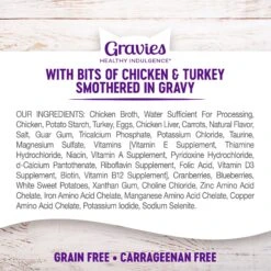 Wellness Healthy Indulgence Gravies With Bits Of Chicken & Turkey Smothered In Gravy Grain-Free Wet Cat Food Pouches 15 Wellness Healthy Indulgence Gravies With Bits Of Chicken & Turkey Smothered In Gravy Grain-Free Wet Cat Food Pouches -PurePet Bites Shop 95714 PT5. AC SS1800 V1695841336
