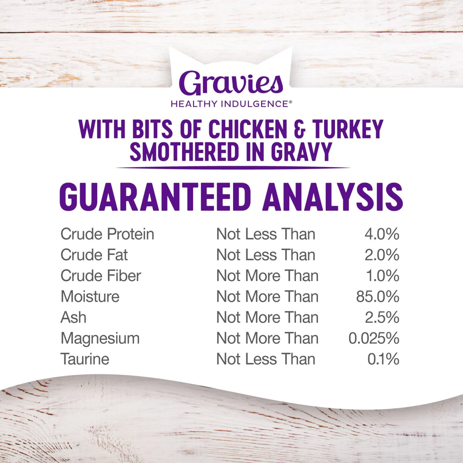 Wellness Healthy Indulgence Gravies With Bits Of Chicken & Turkey Smothered In Gravy Grain-Free Wet Cat Food Pouches 9 Wellness Healthy Indulgence Gravies With Bits Of Chicken & Turkey Smothered In Gravy Grain-Free Wet Cat Food Pouches - Image 7