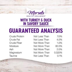 Wellness Healthy Indulgence Morsels With Turkey & Duck In Savory Sauce Grain-Free Wet Cat Food Pouches -PurePet Bites Shop 95729 PT7. AC SS1800 V1621985543