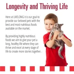 Livelong Healthy & Strong Yummy Meats Wet Cat Food, 5.5-oz Can, 24 Count -PurePet Bites Shop 964158 PT4. AC SS1800 V1697117750