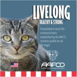 Livelong Healthy & Strong Yummy Seafood Wet Cat Food, 5.5-oz Can, 24 Count -PurePet Bites Shop 964174 PT1. AC SS1800 V1697120224