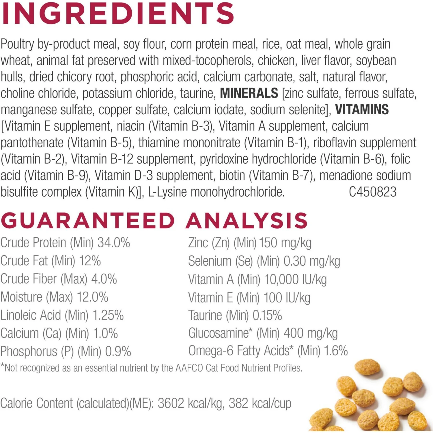 Cat Chow Essentials 7+ Immune + Joint Health Recipe Senior Dry Cat Food 7 Cat Chow Essentials 7+ Immune + Joint Health Recipe Senior Dry Cat Food - Image 5