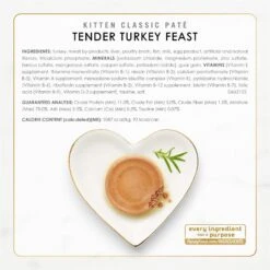 Fancy Feast Kitten Classic Pate Collection Turkey & Whitefish Variety Pack Grain-Free Wet Cat Food, 3-oz Can, Case Of 12 -PurePet Bites Shop 966654 PT5. AC SS1800 V1696349034