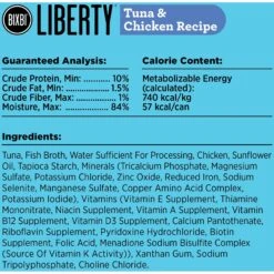 BIXBI LIBERTY Chicken, Salmon & Tuna Recipe Grain-Free Wet Cat Food, 2.75-oz Can, Case Of 12 -PurePet Bites Shop 972526 PT5. AC SS1800 V1698683541
