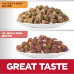 Hill's Science Diet Adult Sensitive Stomach & Skin Chicken & Beef, Salmon & Tuna Variety Pack Wet Cat Food, 2.8-oz Can, Case Of 12 -PurePet Bites Shop 974742 PT4. AC SS1800 V1696615522
