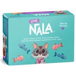 Love, Nala Flaked Tuna & Salmon Recipe In Broth Adult Grain-Free Wet Cat Food, 2.8-oz Can, Case Of 12 -PurePet Bites Shop 974790 PT1. AC SS1800 V1698935134
