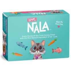 Love, Nala Tuna & Salmon Pate With Carrot Recipe Adult Grain-Free Wet Cat Food, 2.8-oz Can, Case Of 12 -PurePet Bites Shop 974918 PT1. AC SS1800 V1698935135