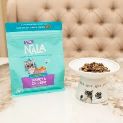 Love, Nala Turkey Grain-Free Adult Dehydrated Cat Food, 1-lb Bag -PurePet Bites Shop 975110 PT2. AC SS1800 V1698935187