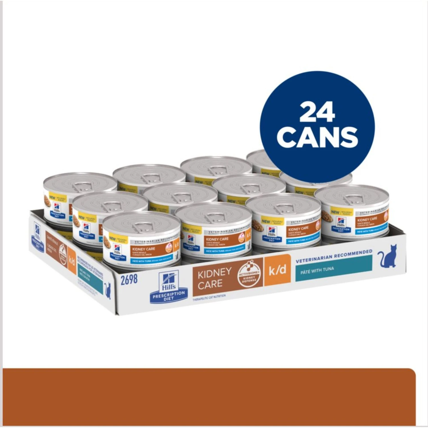 Hill's Prescription Diet K/d Kidney Care With Chicken Dry Cat Food & Hill's Prescription Diet K/d Kidney Care Pate With Tuna Wet Cat Food 9 Hill's Prescription Diet K/d Kidney Care With Chicken Dry Cat Food & Hill's Prescription Diet K/d Kidney Care Pate With Tuna Wet Cat Food - Image 7