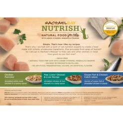 Rachael Ray Nutrish Chicken Lovers Variety Pack Natural Grain-Free Wet Cat Food & Rachael Ray Nutrish Ocean Lovers Variety Pack Natural Grain-Free Wet Cat Food -PurePet Bites Shop 986430 PT2. AC SS1800 V1698672267